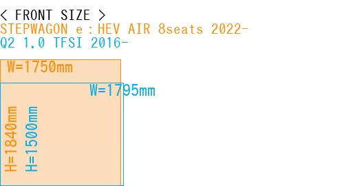 #STEPWAGON e：HEV AIR 8seats 2022- + Q2 1.0 TFSI 2016-